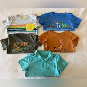 Toddler boy shirt bundle
